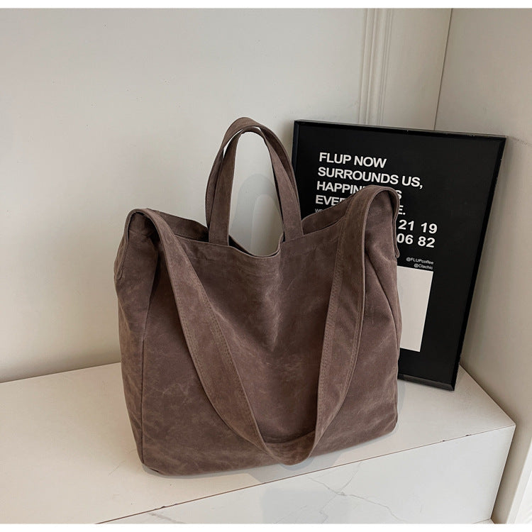 Retro Large Capacity Commute Leisure All-match Shoulder Bag Buyfinity