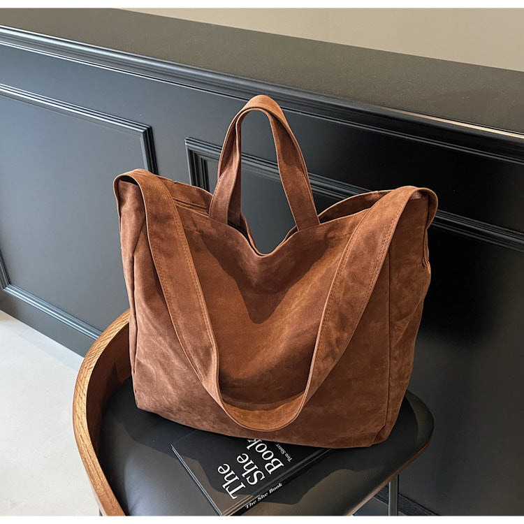 Retro Large Capacity Commute Leisure All-match Shoulder Bag Buyfinity