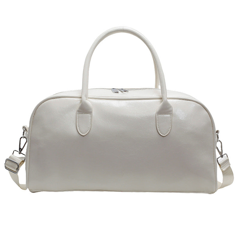 Travel Women's Lightweight Storage PU Leather Large Capacity Outing Luggage Bag Buyfinity