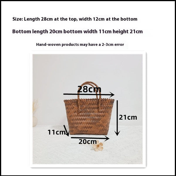 Creative Printing Bamboo Large Capacity Travel Handbag Buyfinity