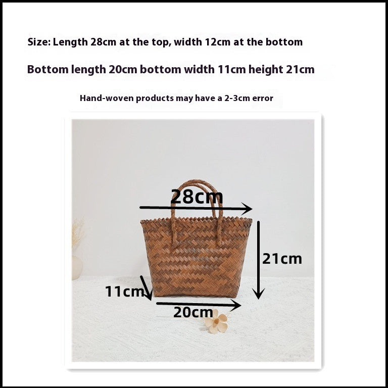 Creative Printing Bamboo Large Capacity Travel Handbag Buyfinity