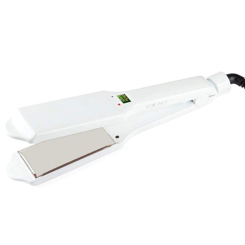 Hair Straightener Ultrasonic Infrared Cold Hair Care Iron Keratin Treatment for Frizzy Hair Recovers the Damaged Hair Flat Irons Buyfinity