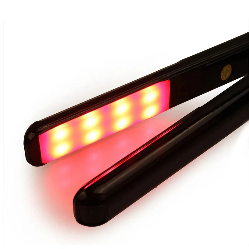 Hair Straightener Ultrasonic Infrared Cold Hair Care Iron Keratin Treatment for Frizzy Hair Recovers the Damaged Hair Flat Irons Buyfinity