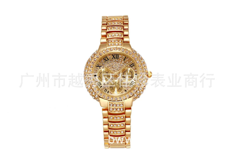 Luxury watch women ladies Stainless Steel bracelet watch diamond Fashion waterproof quartz watch relogio feminino Wristwatches Buyfinity