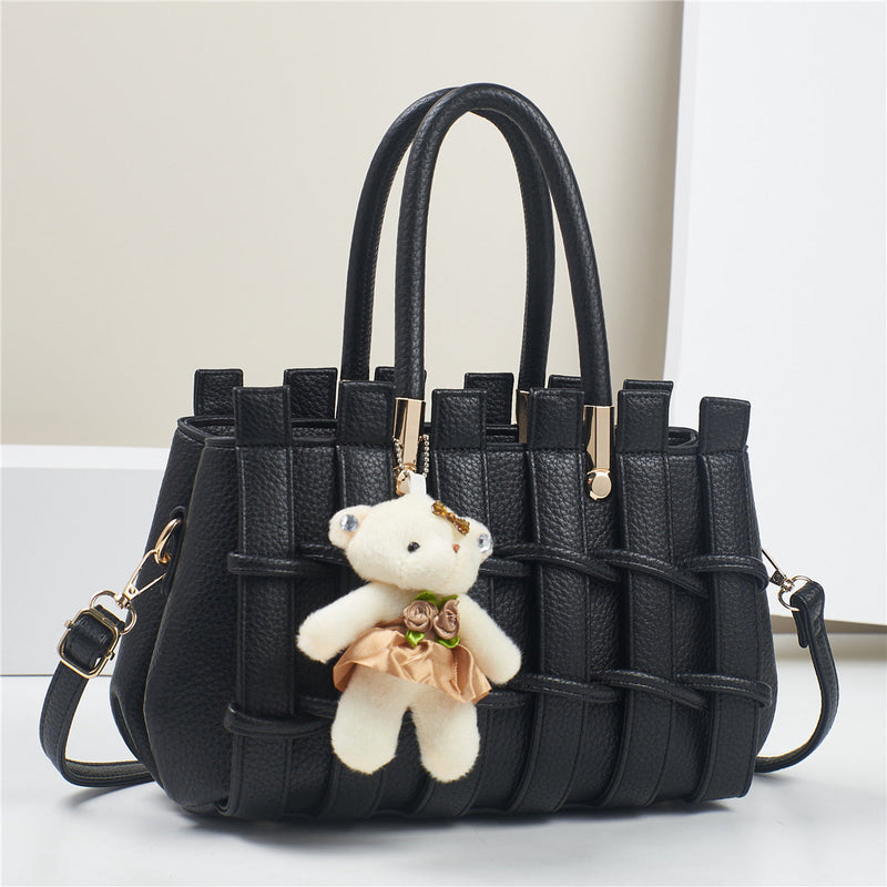 New Anti-scratch Women's Bag Fashion Hand-woven Handbag Shoulder Bag Buyfinity