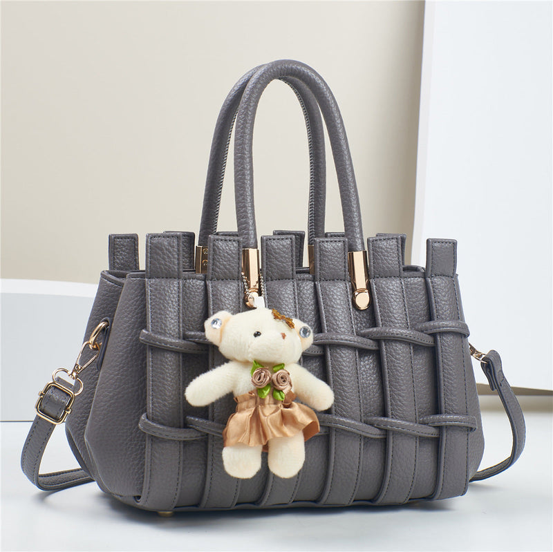 New Anti-scratch Women's Bag Fashion Hand-woven Handbag Shoulder Bag Buyfinity