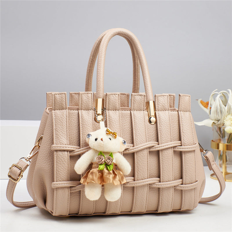 New Anti-scratch Women's Bag Fashion Hand-woven Handbag Shoulder Bag Buyfinity