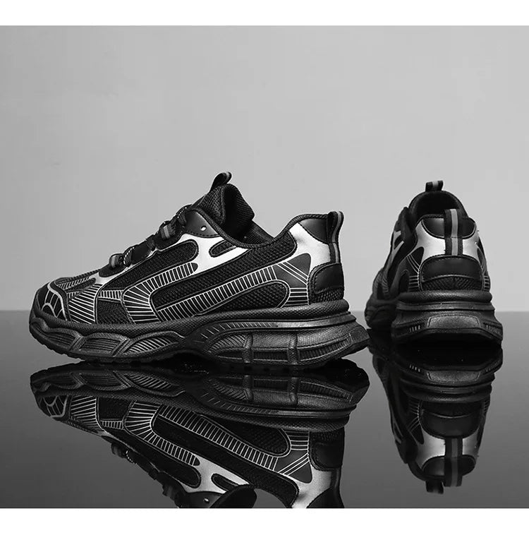 Sneakers Women Trends  Platform Shoes Lightweight Outdoor Sports Shoes Breathable Running Shoes Lace Up Casual Buyfinity
