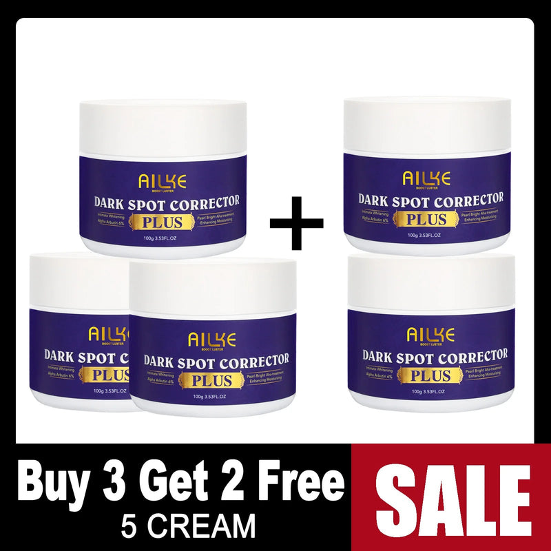 AILKE Whitening, Dark Spot & Sun Spot Removal Set, Brightening Shades, With Double Glutathione, Highly Concentrated Skin Care Buyfinity
