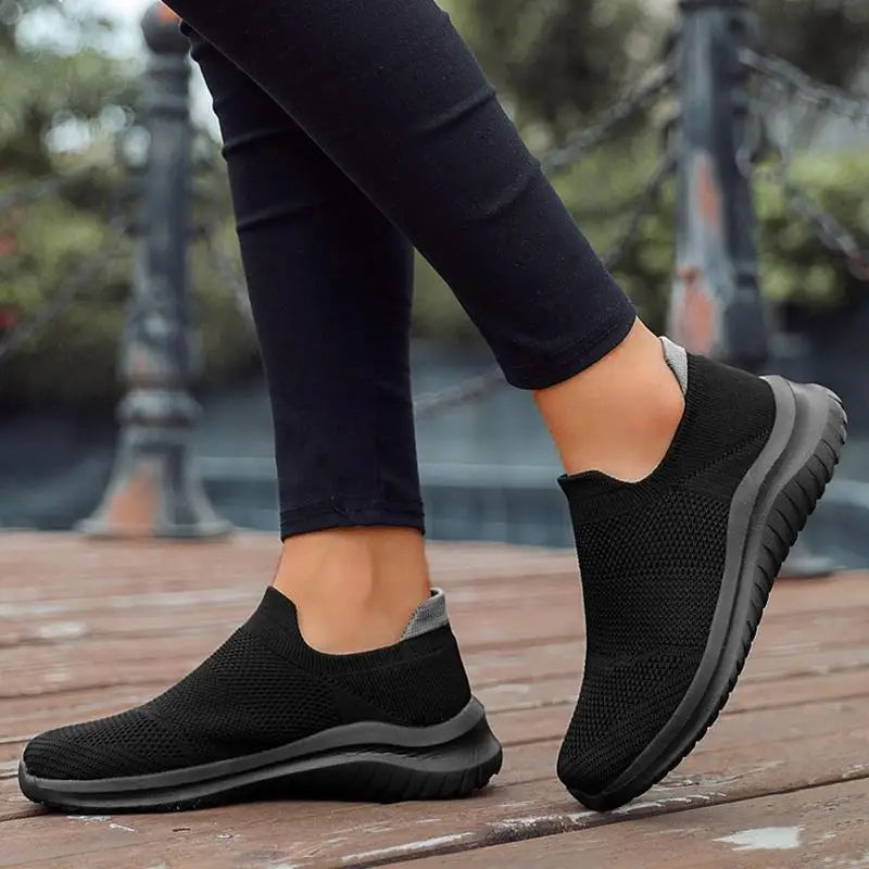 Women's Sneakers Fashion New Shoes Woman Walking Sneakers Women Casual Shoes Slip On Flat Women Sneakers Zapatos De Mujer Buyfinity