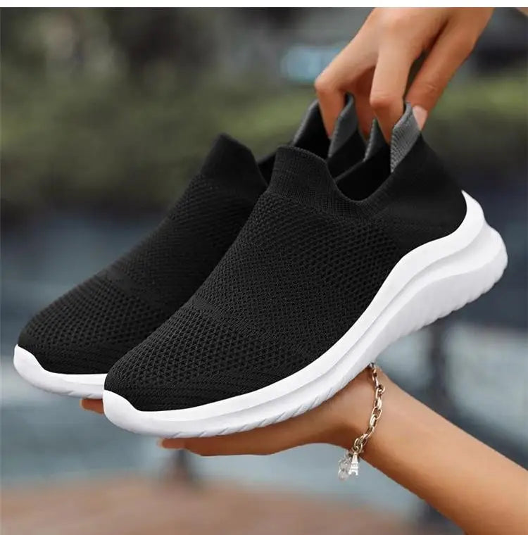 Women's Sneakers Fashion New Shoes Woman Walking Sneakers Women Casual Shoes Slip On Flat Women Sneakers Zapatos De Mujer Buyfinity
