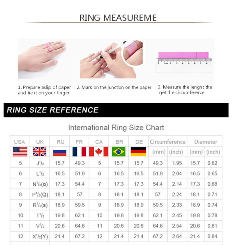 925 Sterling Silver Rings Gold Separation Inlaid Zircon Rings For Women Glamour Jewelry Engagement Wedding Gifts Buyfinity