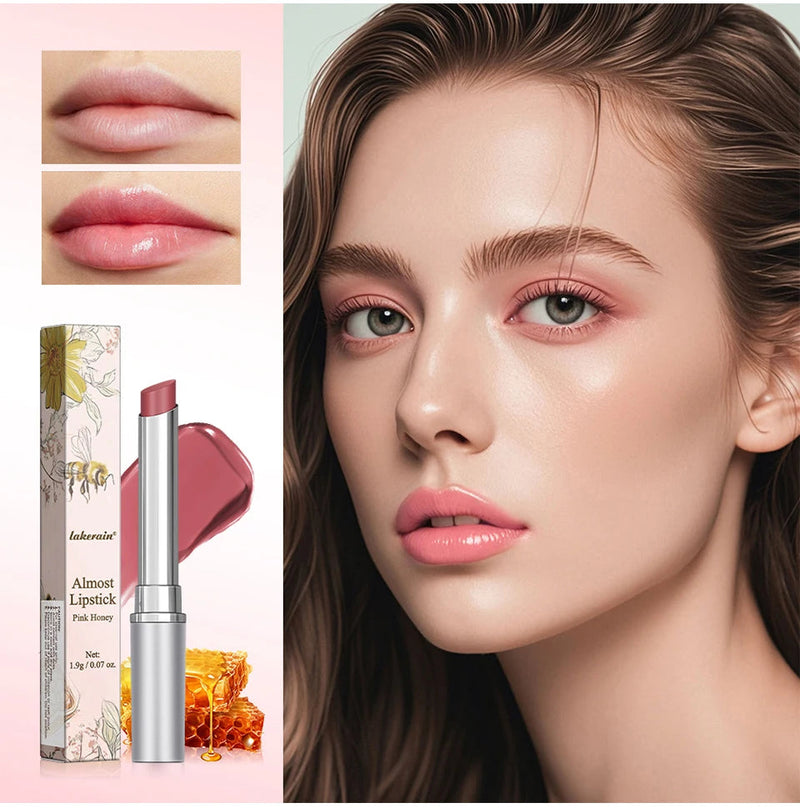 Black Honey Lipstick Long Lasting Moisturizing Natural Lip Plumper Makeup Lip Plumping Gloss Cosmetics Exfoliating for Lip Buyfinity
