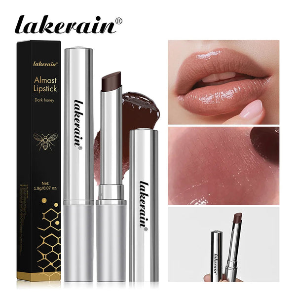 Black Honey Lipstick Long Lasting Moisturizing Natural Lip Plumper Makeup Lip Plumping Gloss Cosmetics Exfoliating for Lip Buyfinity