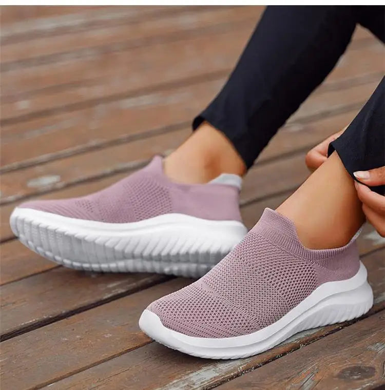 Women's Sneakers Fashion New Shoes Woman Walking Sneakers Women Casual Shoes Slip On Flat Women Sneakers Zapatos De Mujer Buyfinity