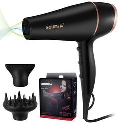 6-Level Professional Hair Dryer Salon Industrial Grade Quick Drying High Temperature Hair Styling Tool Barbecue for Home Buyfinity