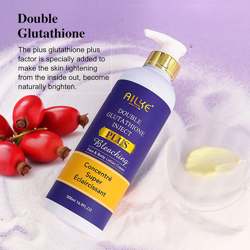 AILKE Whitening, Dark Spot & Sun Spot Removal Set, Brightening Shades, With Double Glutathione, Highly Concentrated Skin Care Buyfinity