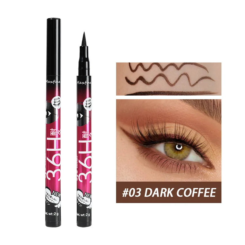 Long Lasting Quick Drying Waterproof Easy To Color Non Smudging Smooth Liquid Eyeliner Buyfinity