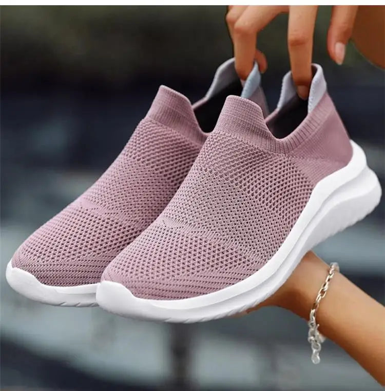 Women's Sneakers Fashion New Shoes Woman Walking Sneakers Women Casual Shoes Slip On Flat Women Sneakers Zapatos De Mujer Buyfinity