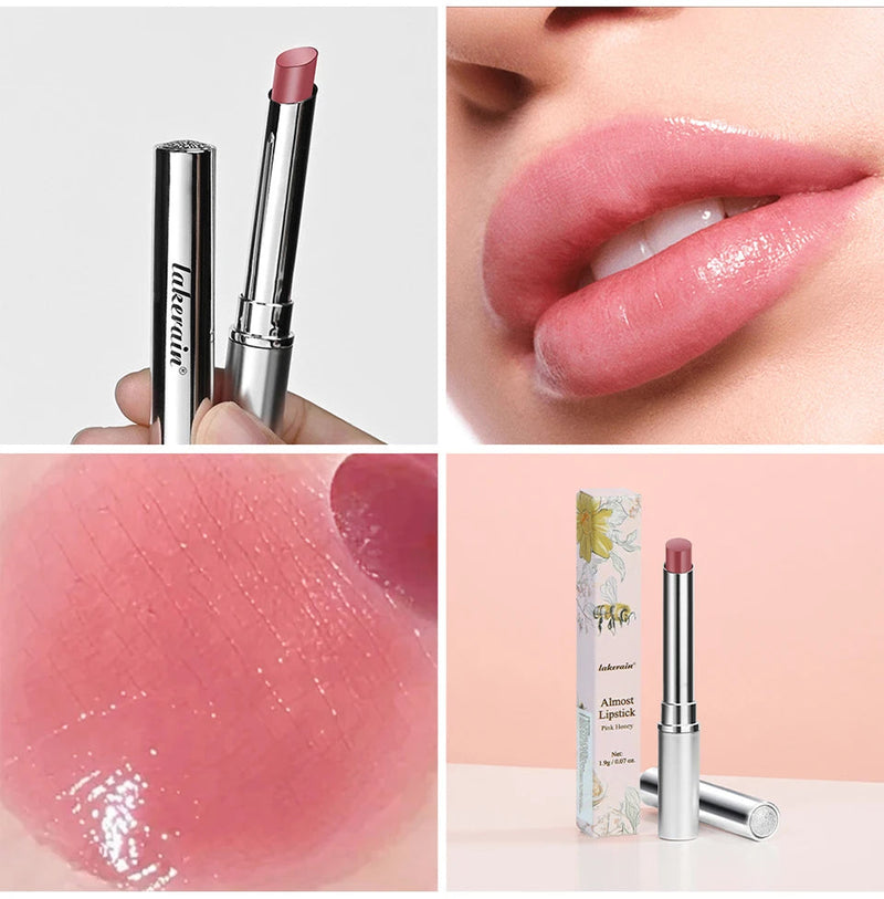 Black Honey Lipstick Long Lasting Moisturizing Natural Lip Plumper Makeup Lip Plumping Gloss Cosmetics Exfoliating for Lip Buyfinity
