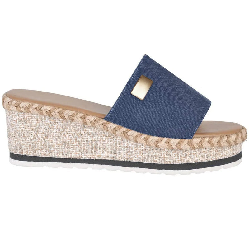 Sandals - Women'S Platform Sandals, Wedge Heel,  Straps, Summer Beach Fashion Sapatos Femininos босоножки летние Sandalias Buyfinity