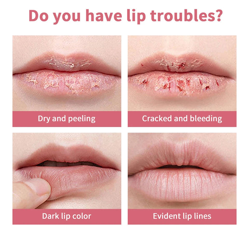 Black Honey Lipstick Long Lasting Moisturizing Natural Lip Plumper Makeup Lip Plumping Gloss Cosmetics Exfoliating for Lip Buyfinity
