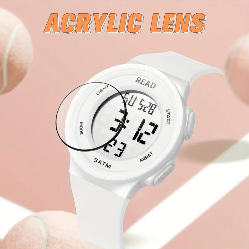 Watches for Women, Fashion Watch With High-Resolution LED Definition Display, Waterproof Multi-Function Electronic Digital Watch Buyfinity