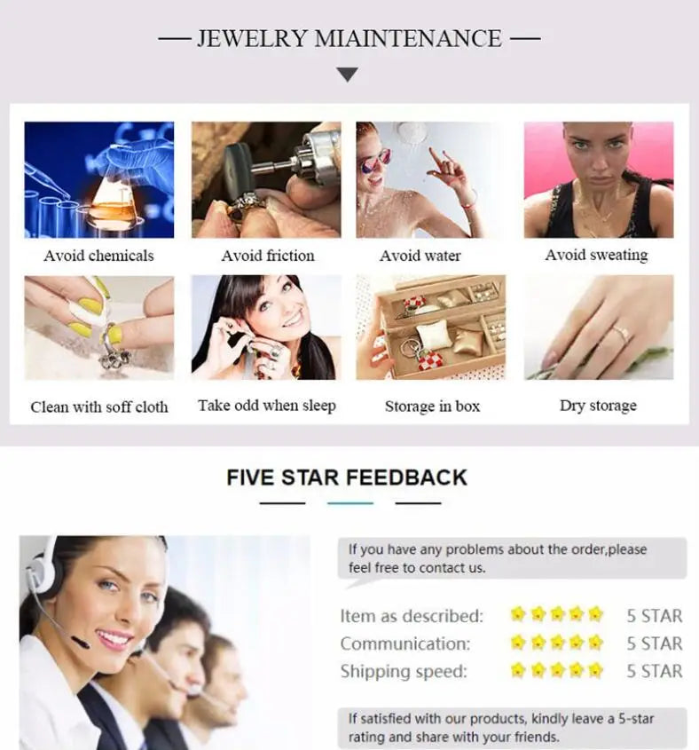 Elegant Princess Wedding Engagement Necklace Earrings  Jewelry Sets 925 Sterling Silver Color Cubic Zirconia Crystal Gifts Buyfinity