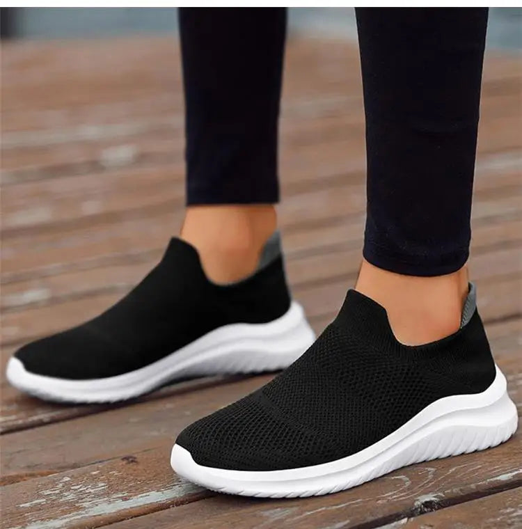 Women's Sneakers Fashion New Shoes Woman Walking Sneakers Women Casual Shoes Slip On Flat Women Sneakers Zapatos De Mujer Buyfinity