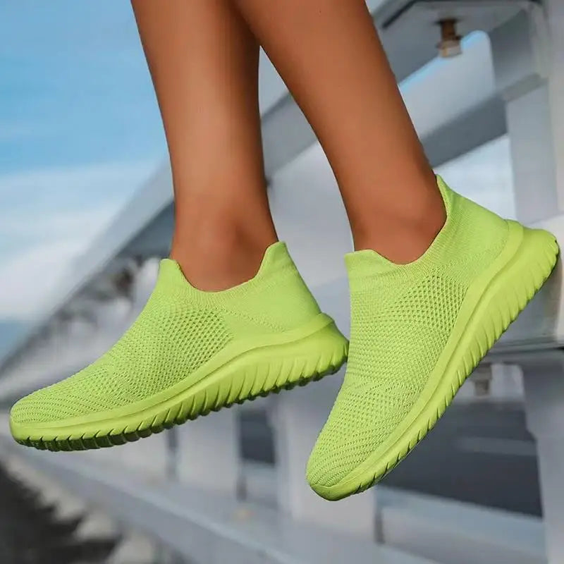 Women's Sneakers Fashion New Shoes Woman Walking Sneakers Women Casual Shoes Slip On Flat Women Sneakers Zapatos De Mujer Buyfinity