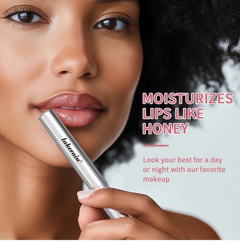 Black Honey Lipstick Long Lasting Moisturizing Natural Lip Plumper Makeup Lip Plumping Gloss Cosmetics Exfoliating for Lip Buyfinity
