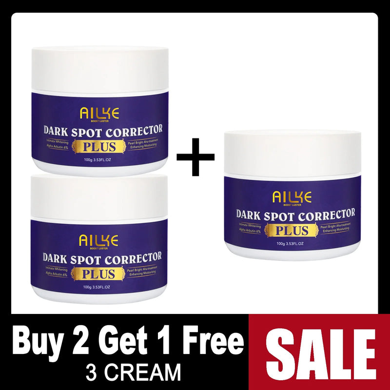 AILKE Whitening, Dark Spot & Sun Spot Removal Set, Brightening Shades, With Double Glutathione, Highly Concentrated Skin Care Buyfinity