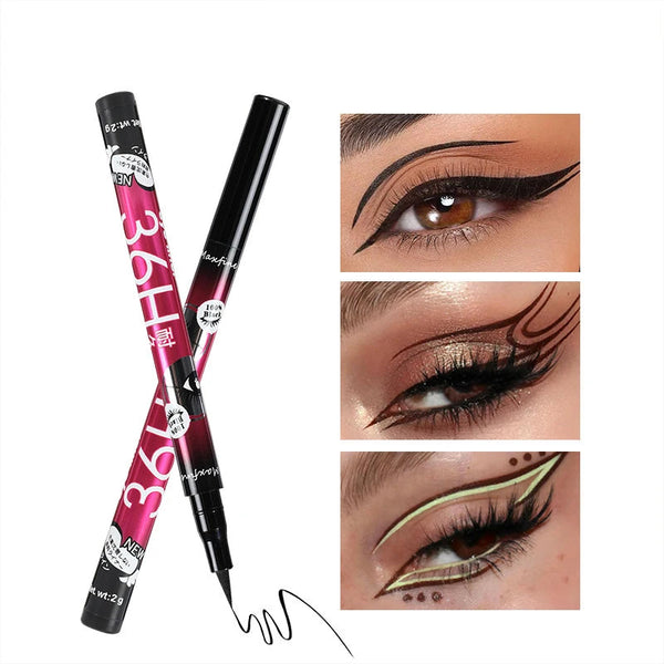 Long Lasting Quick Drying Waterproof Easy To Color Non Smudging Smooth Liquid Eyeliner Buyfinity