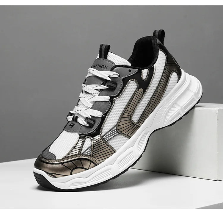 Sneakers Women Trends  Platform Shoes Lightweight Outdoor Sports Shoes Breathable Running Shoes Lace Up Casual Buyfinity