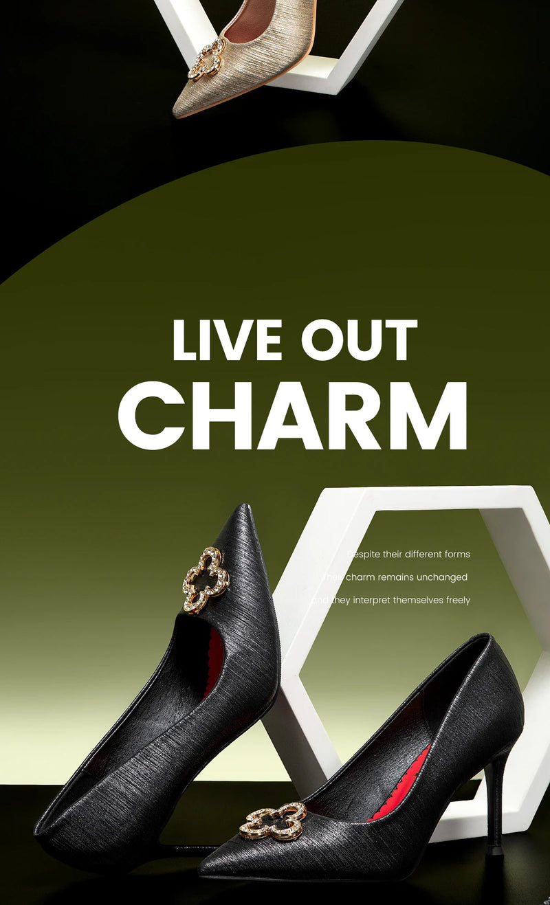 Heels CHCH Women's New High Quality Glitter Evening Shoes Women's Party Wedding Shoes 9cm Buyfinity