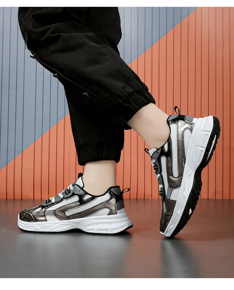 Sneakers Women Trends  Platform Shoes Lightweight Outdoor Sports Shoes Breathable Running Shoes Lace Up Casual Buyfinity