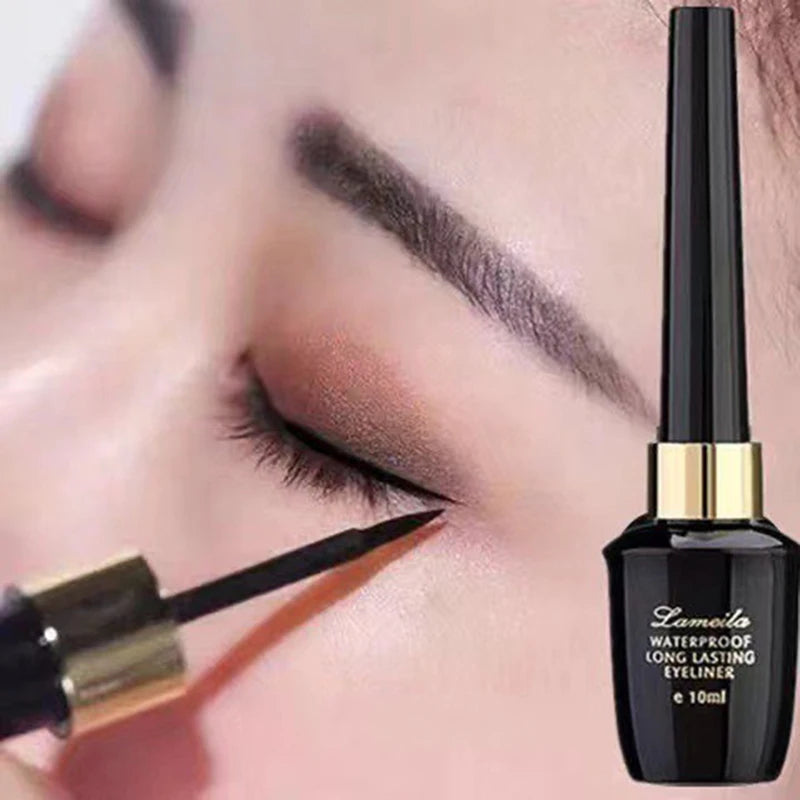Long-lasting hard-tipped gel eye ultra-fine waterproof black liquid eyeliner pen Buyfinity