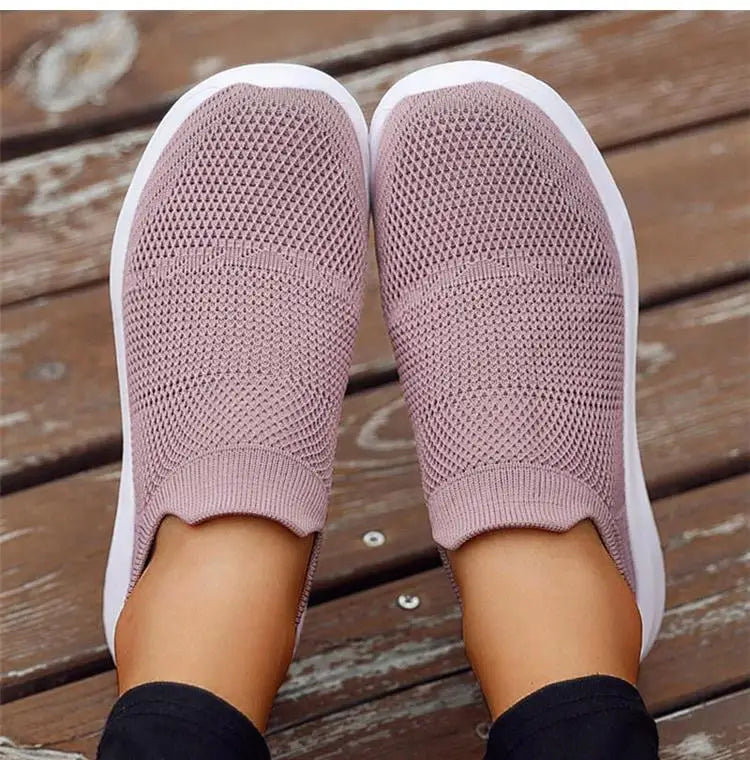 Women's Sneakers Fashion New Shoes Woman Walking Sneakers Women Casual Shoes Slip On Flat Women Sneakers Zapatos De Mujer Buyfinity