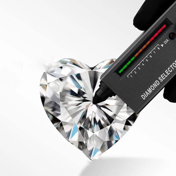 Store discount of $10 FIRERING 100% True Pink Heart Moissanite Rings 1-2ct GRA Certificate Ring Women Jewelry S925 Silver Buyfinity