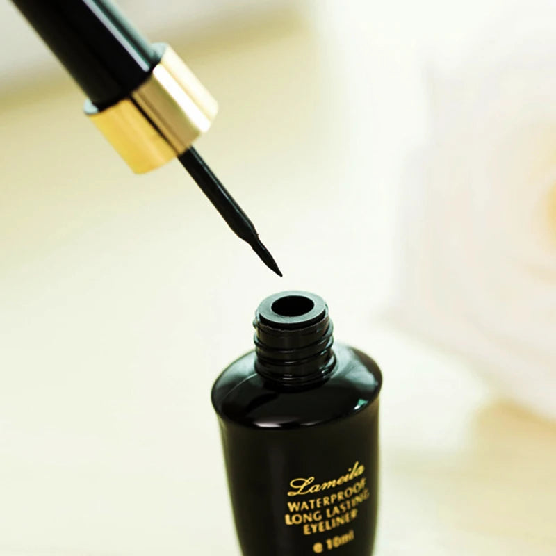 Long-lasting hard-tipped gel eye ultra-fine waterproof black liquid eyeliner pen Buyfinity