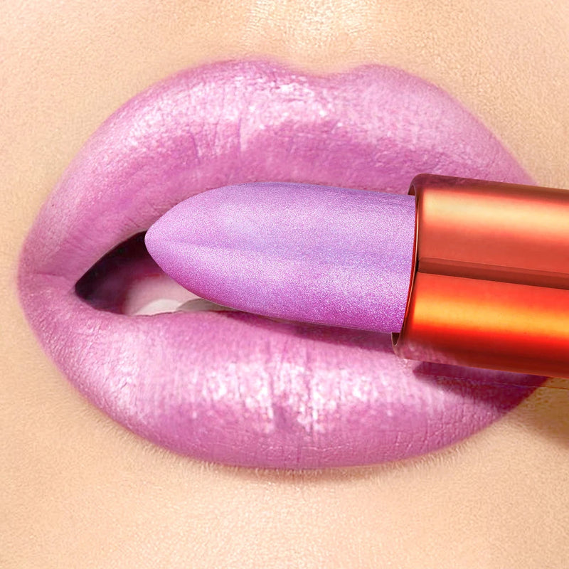 Rose smoke powder, bright starry sky, glossy velvet texture, durable, make your lips shiny, waterproof, anti-fouling. Buyfinity