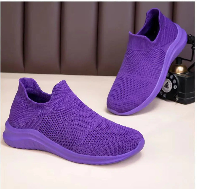 Women's Sneakers Fashion New Shoes Woman Walking Sneakers Women Casual Shoes Slip On Flat Women Sneakers Zapatos De Mujer Buyfinity