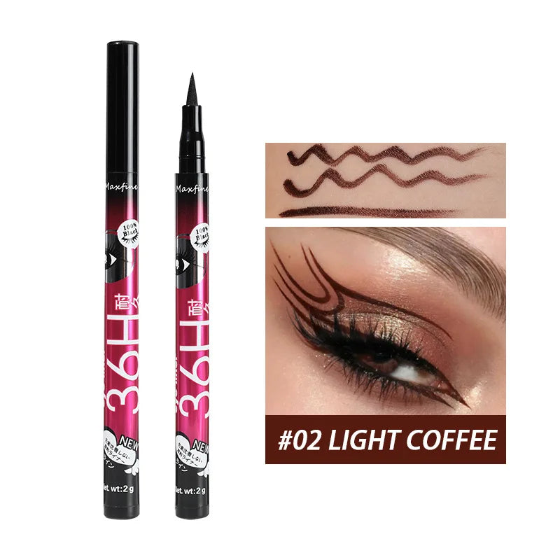 Long Lasting Quick Drying Waterproof Easy To Color Non Smudging Smooth Liquid Eyeliner Buyfinity