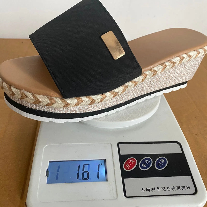 Sandals - Women'S Platform Sandals, Wedge Heel,  Straps, Summer Beach Fashion Sapatos Femininos босоножки летние Sandalias Buyfinity