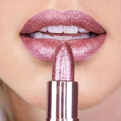 Rose smoke powder, bright starry sky, glossy velvet texture, durable, make your lips shiny, waterproof, anti-fouling. Buyfinity