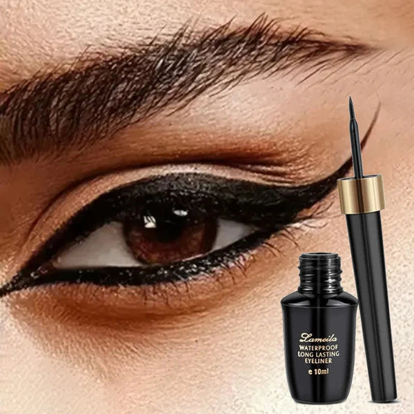 Long-lasting hard-tipped gel eye ultra-fine waterproof black liquid eyeliner pen Buyfinity