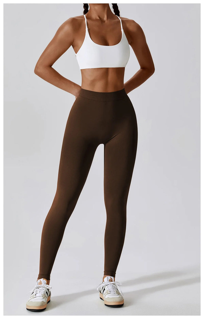 Yoga Pants Rear Rolled buttocks Peach Buttocks Women For Fitness High Waist Long Pants Women Hip Push UP Gym Women's Leggings Buyfinity