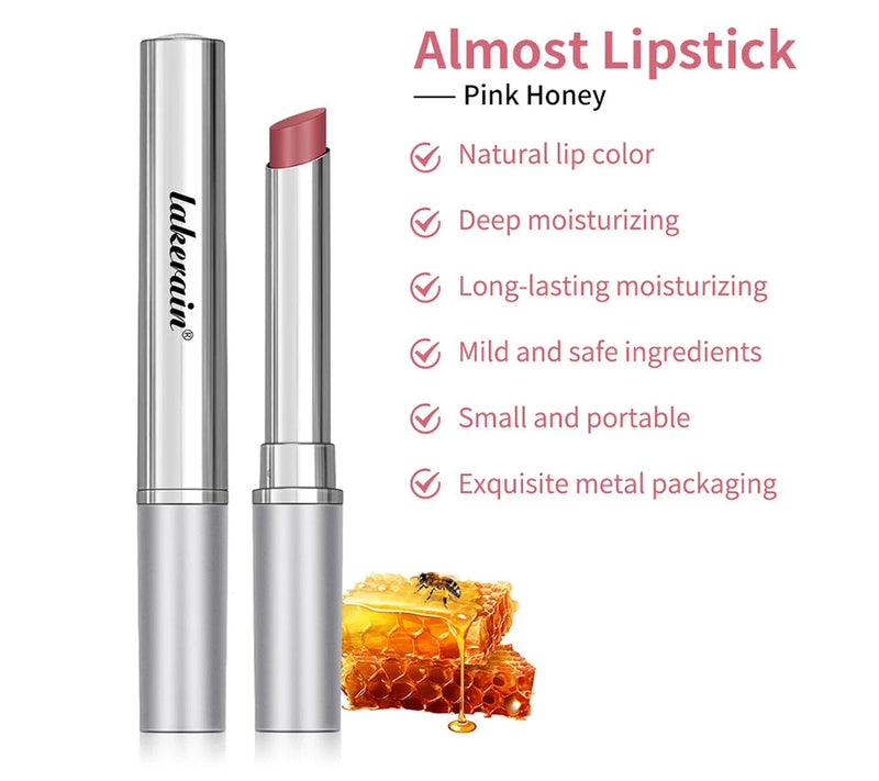 Black Honey Lipstick Long Lasting Moisturizing Natural Lip Plumper Makeup Lip Plumping Gloss Cosmetics Exfoliating for Lip Buyfinity