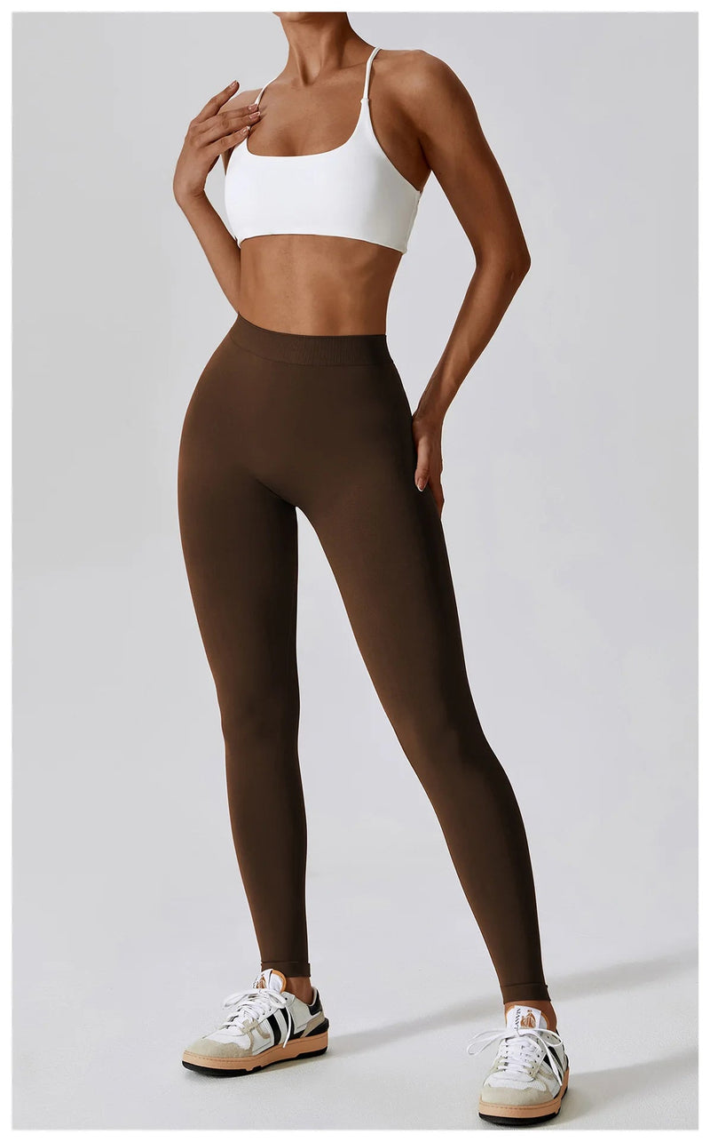 Yoga Pants Rear Rolled buttocks Peach Buttocks Women For Fitness High Waist Long Pants Women Hip Push UP Gym Women's Leggings Buyfinity
