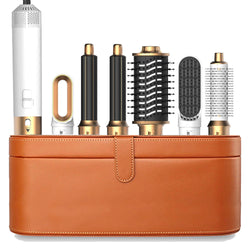 6 in 1 Hair Dryer Brush Detachable Airflow Comb Curler Straightening Brush Heat Control Styler for Smooth Hair Buyfinity